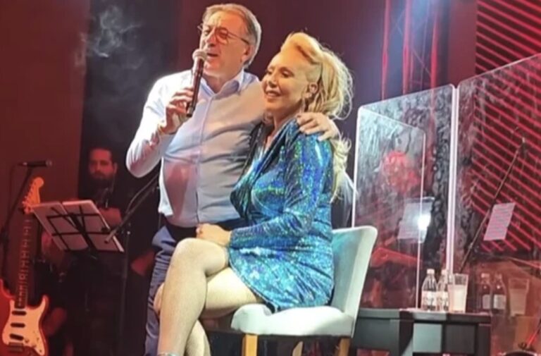 Zdravko Mamić  na koncertu Lepe Brene, penjao se na stol: “Ti si najdivnija žena na svijetu”