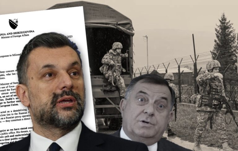 Konaković se obratio svim šefovima diplomatija EU: EUFOR mora pomoći u hapšenju Dodika. Moramo djelovati odmah