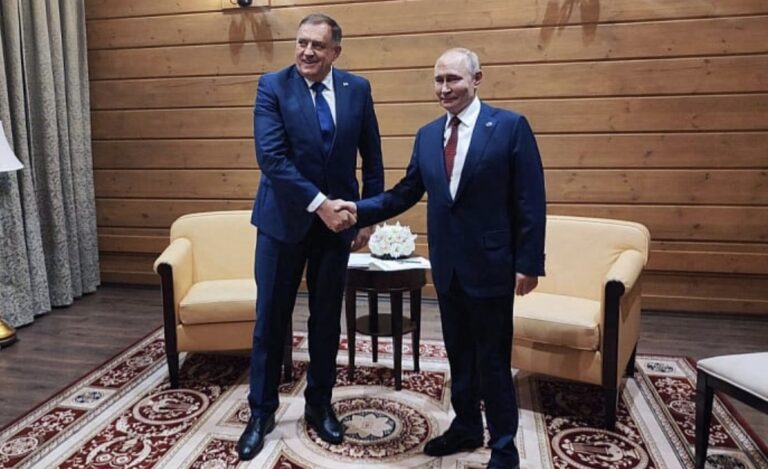 Na istoku ništa novo: Dodik se sastao sa Putinom u Sočiju