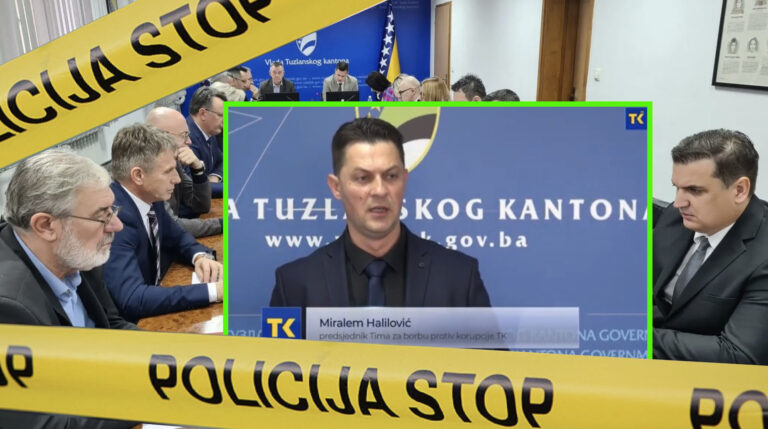 U današnjoj akciji protiv prostitucije maloljetnica uhapšen Miralem Halilović, predsjednik Tima Vlade TK za borbu protiv korupcije