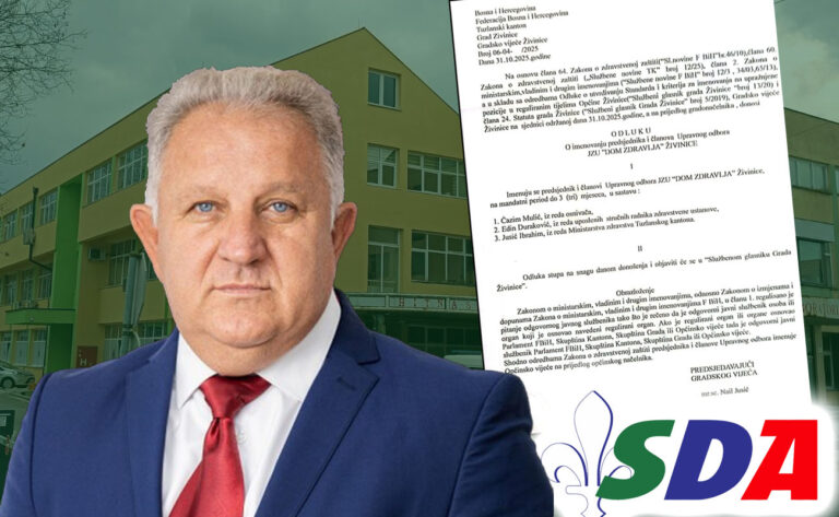 Nail Jusić i SDA pretvorile Dom zdravlja i GV Vijeće Živinice u porodični biznis?