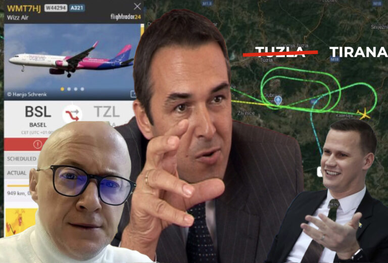 Od kako su Žilić i Halilagić “popravili” aerodrom Tuzla, ni jedan avion više nije sletio! Iza svega opet stoje milioni i firma SDA stranačkog kolege Nedžada Brankovića