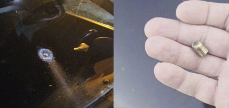 Novogodišnje slavlje u Tuzli zamalo tragično: zalutali metak pogodio automobil dok su djeca bila vani