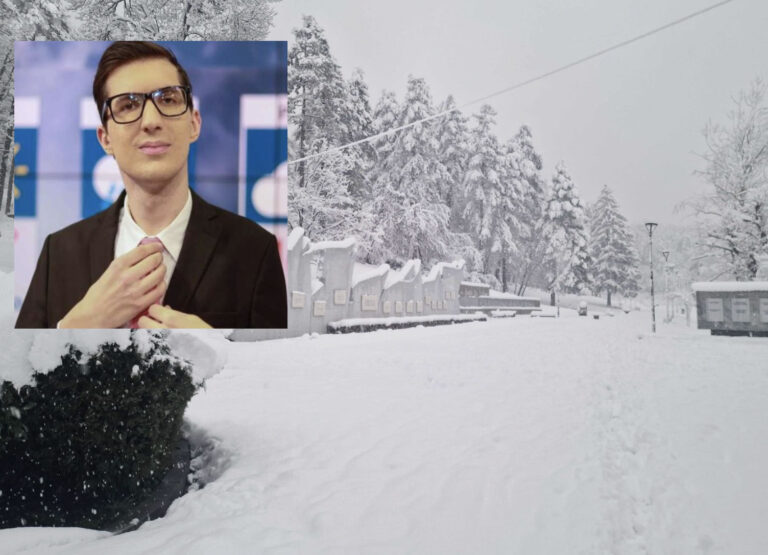 Nedim Sladić: januar 2026. ubrzo će postati vrlo vlažan mjesec – Bit će dosta teškog, mokrog snijega…