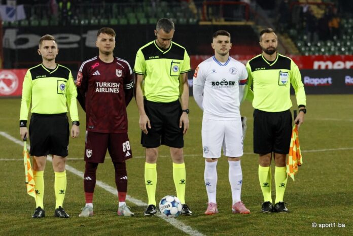 Adem Ljajić u dresu Sarajeva tokom fudbalske utakmice