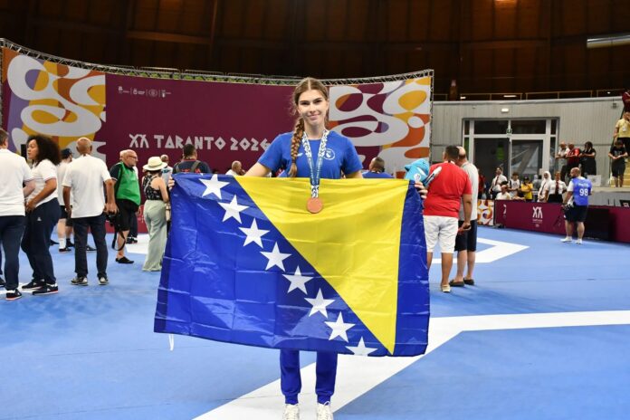Ada Avdagić s bronzanom medaljom u tekvondou na Mediteranskim igrama