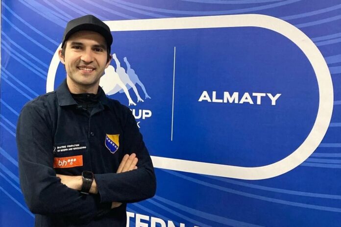 Edin Branković: Kontinuitet rezultata gradi se kao životna filozofija - Facebook Edin Branković tokom sportske karijere u brzom klizanju