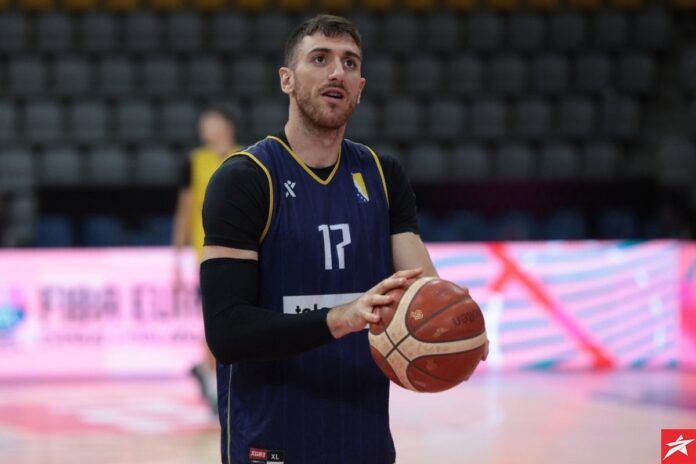 Aleksandar Lazić u dresu košarkaške reprezentacije Bosne i Hercegovine