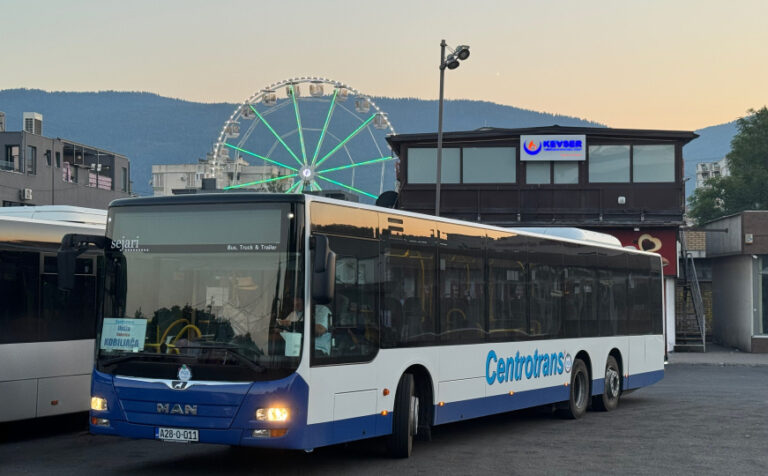 Prodaja mjesečnih karata za javni prijevoz u Kantonu Sarajevo