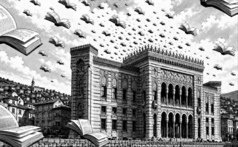 Sarajevska Vijećnica i sjećanje na uposlenike Nacionalne i univerzitetske biblioteke BiH
