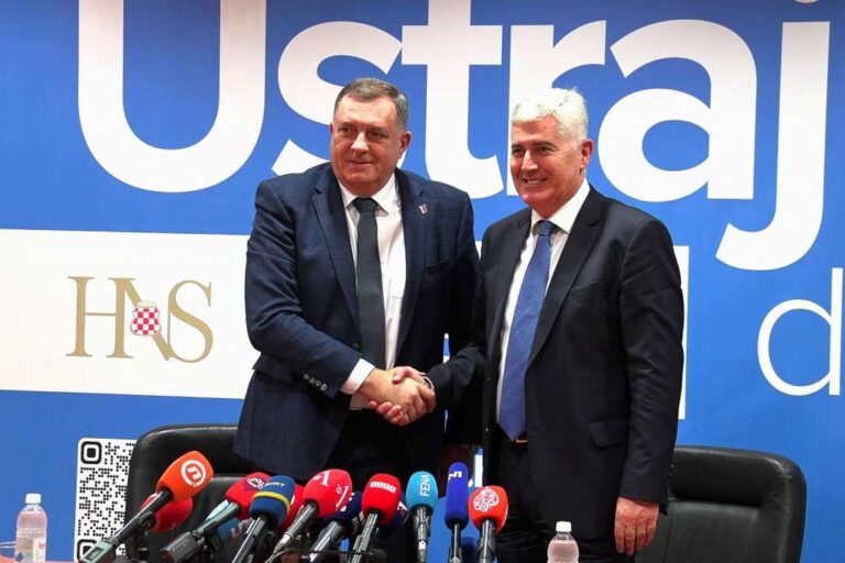 Milorad Dodik govori o posebnoj izbornoj jedinici za izbor hrvatskog člana Predsjedništva BiH
