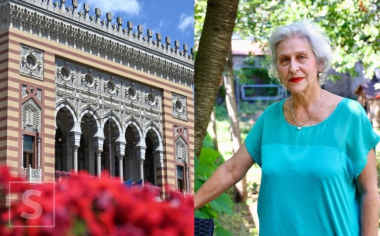 Vijećnica u Sarajevu nakon obnove i spašena građa NUB BiH