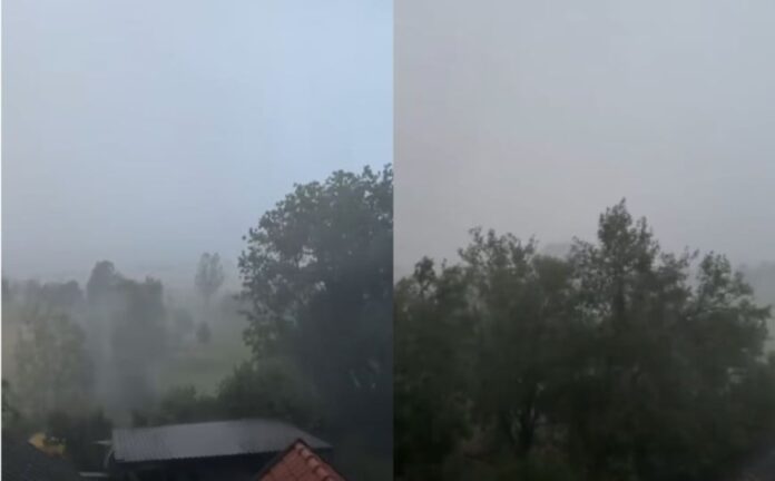 Kiša u Drinićima kod Bosanskog Petrovca nakon toplotnog vala