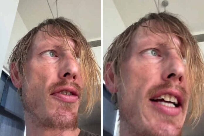 Kyle Singler tokom objave uznemirujućih snimaka na društvenim mrežama
