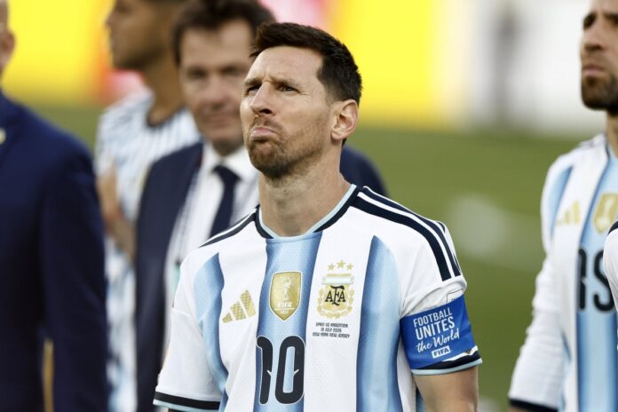 Lionel Messi u dresu reprezentacije Argentine tokom reprezentativne karijere