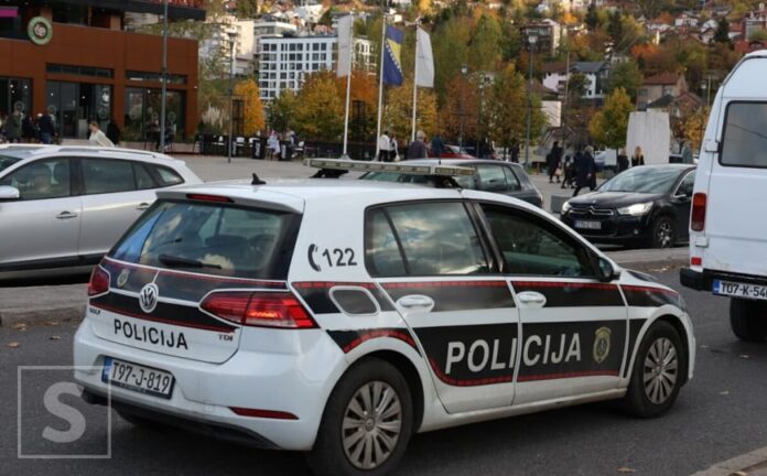 Saobraćajna nesreća kod Kampusa u ulici Zmaja od Bosne u Sarajevu