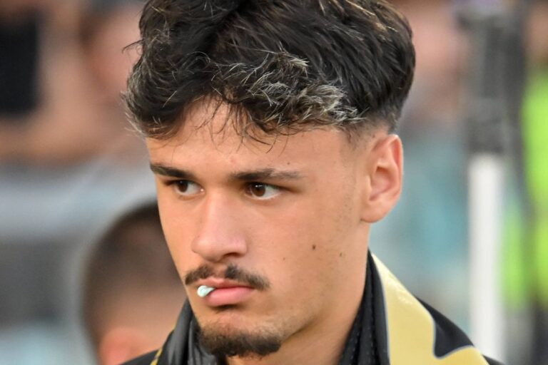 Kerim Alajbegović u dresu Juventusa tokom treninga