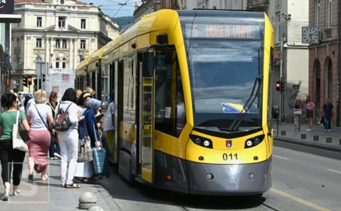 Autobus GRAS-a u Sarajevu tokom privremenih izmjena saobraćaja