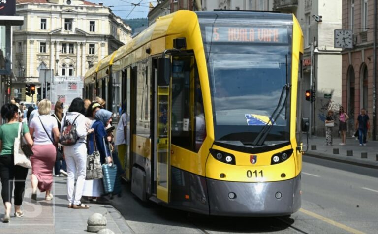 Autobus GRAS-a u Sarajevu tokom privremenih izmjena saobraćaja