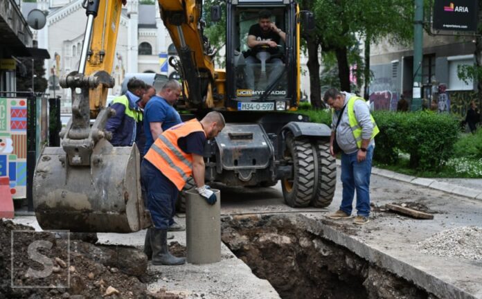 Sanirani potisni cjevovod za rezervoar Kobilja Glava u Sarajevu