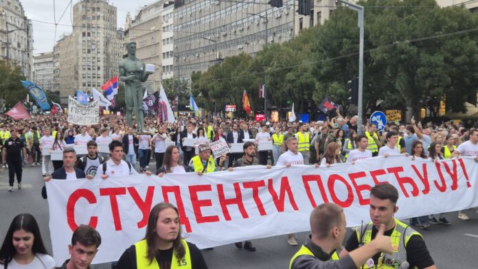 Studenti Srbije predstavili listu od 250 kandidata za Narodnu skupštinu