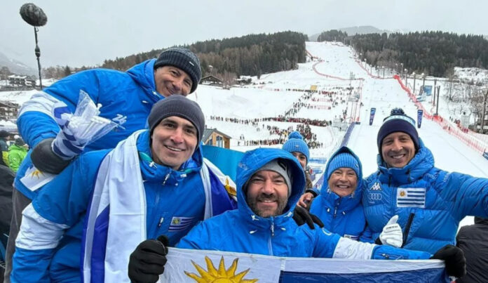 Urugvajski skijaši na historijskom takmičenju u čileanskom El Coloradu