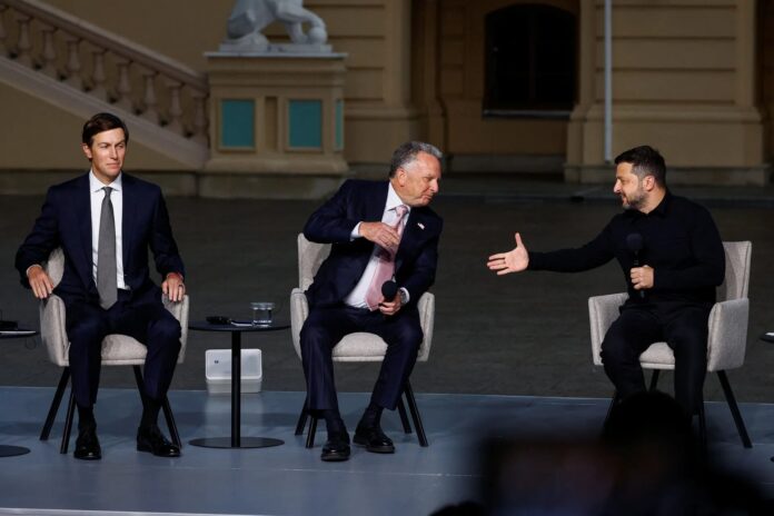 Steve Witkoff i Jared Kushner tokom diplomatskih razgovora u Kijevu
