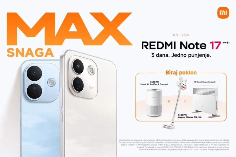 REDMI Note 17 Pro Max 5G s velikom baterijom i izdržljivom konstrukcijom