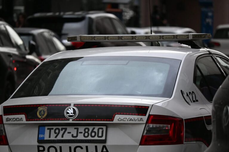 Motocikl nakon saobraćajne nesreće u Gradcu kod Hadžića
