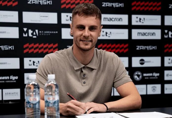 Stefan Cvetković potpisuje ugovor sa Zrinjskim