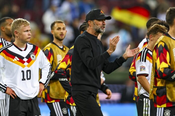 Joshua Kimmich u dresu njemačke reprezentacije tokom utakmice