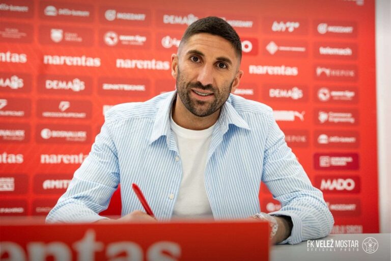 Benjamin Tatar predstavljen kao novi igrač Veleža