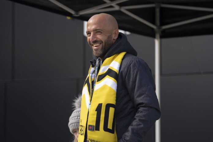 Federico Higuain tokom trenerskog angažmana u Columbus Crewju