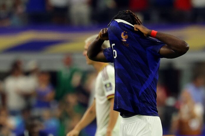 Manu Koné u dresu Rome tokom nogometne utakmice