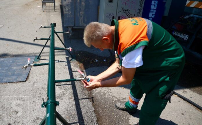 Vodovodna mreža i apel građanima Sarajeva za racionalnu upotrebu vode