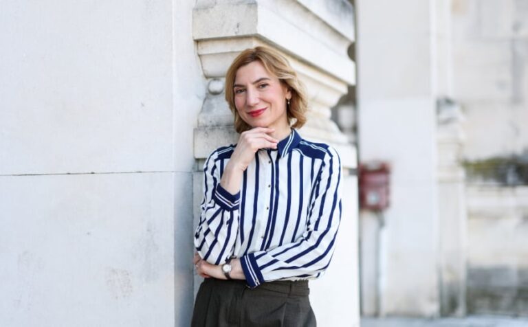 Daria Lorenci Flatz tokom najave monodrame Ja, glumica u Sarajevu