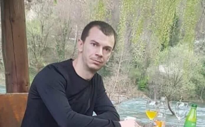 Mjesto saobraćajne nesreće u Donjoj Koprivni kod Cazina