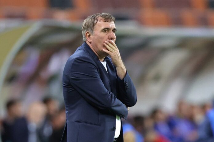 Gheorghe Hagi tokom utakmice Rumunije protiv Bosne i Hercegovine