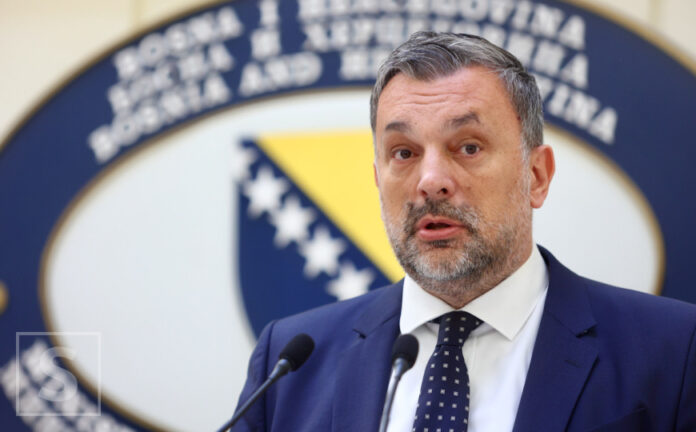 Elmedin Konaković na vanrednoj konferenciji Ministarstva vanjskih poslova BiH
