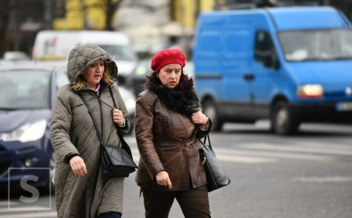 Kiša i snažan vjetar tokom nagle promjene vremena u regionu