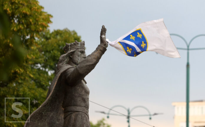 Zastava Republike Bosne i Hercegovine s ljiljanima