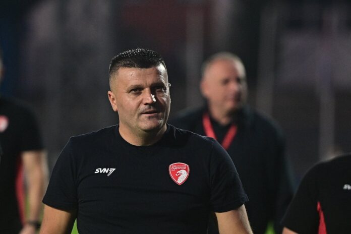 Detalj uzbudljive utakmice Super lige Srbije između Radničkog i OFK Beograda