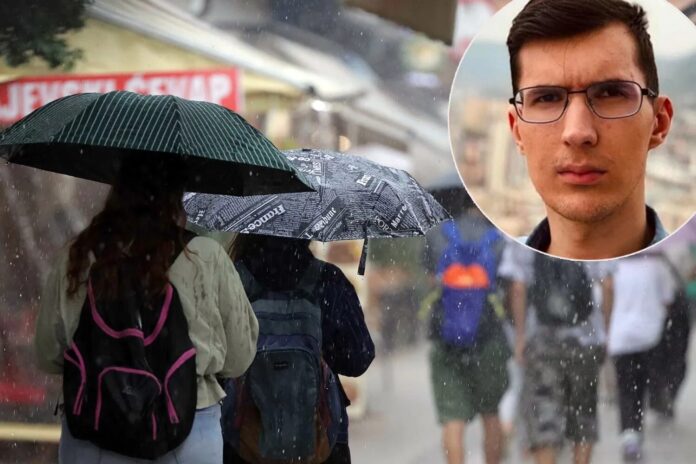 Nedim Sladić najavljuje pljuskove i grmljavinu za vikend