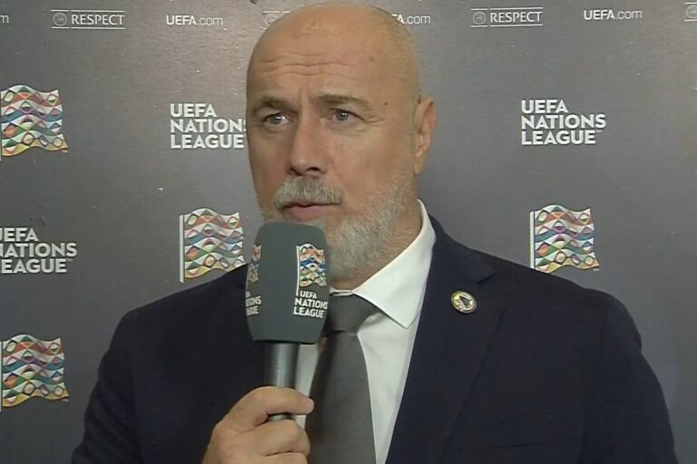 Sergej Barbarez nakon pobjede reprezentacije Bosne i Hercegovine protiv Rumunije