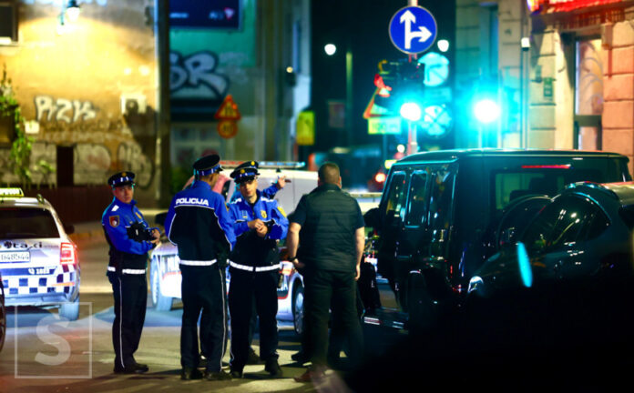 Policijska patrola na području Starog Grada u Sarajevu