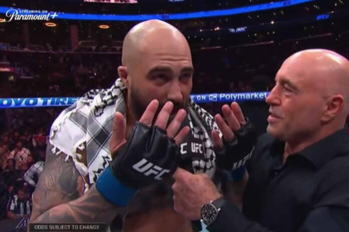 Sean Sharaf slavi pobjedu nakon nokauta Gablea Stevesona na UFC 331
