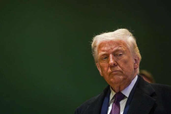 Donald Trump tokom obraćanja u Bijeloj kući Donald Trump tokom obraćanja u Bijeloj kući