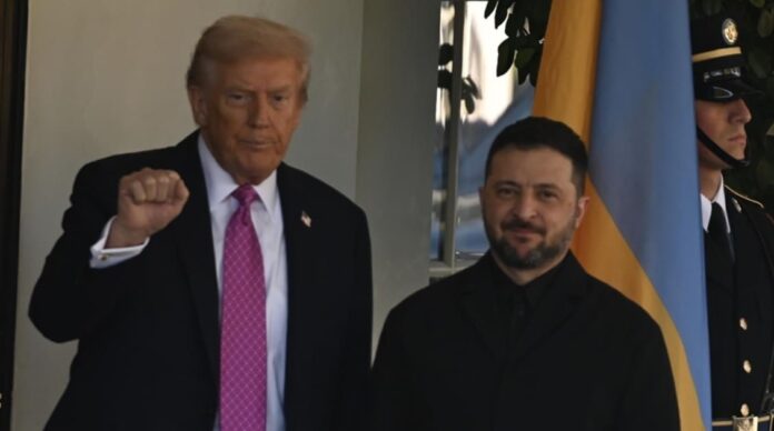 Volodimir Zelenski i Donald Tramp na sastanku u New Yorku Volodimir Zelenski i Donald Tramp na sastanku u New Yorku