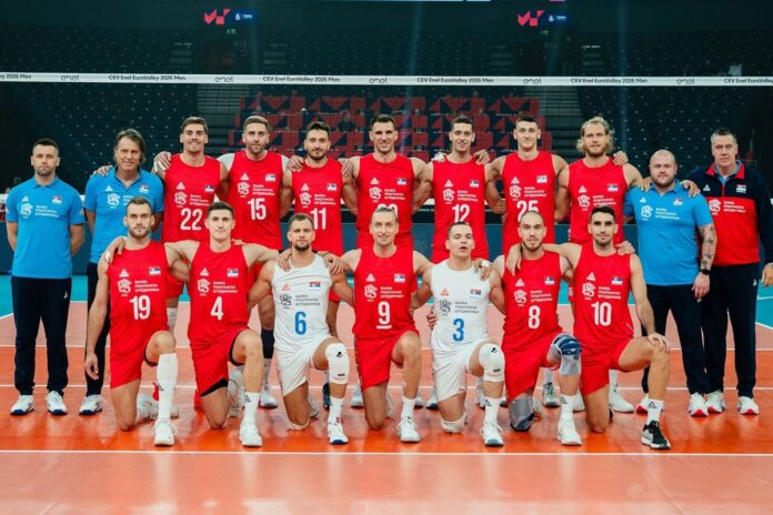 Odbojkaška utakmica Srbije i Slovenije u Torinu