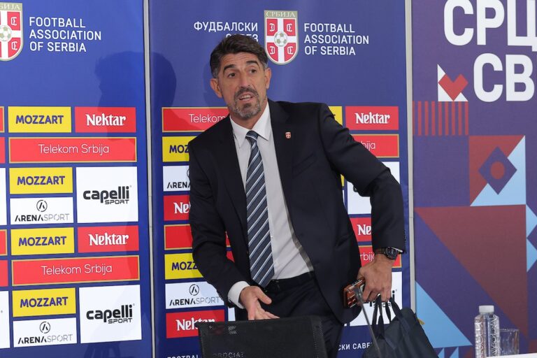Vladimir Lučić u dresu reprezentacije Srbije